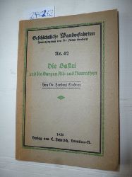 Mörtzsch, Otto  Eine Elbwanderung (=Geschichtliche Wanderkarten Nr. 42 - (Hrsg. Dr. A,. Brabant) 