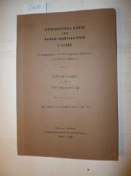 M. Frank  Geologische Karte von Baden Wrttemberg 1:25000 - Erluterungen zu Blatt 7117 Neuenbrg 