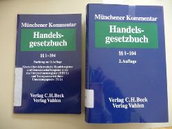 Schmidt, Karsten [Hrsg.]  Munchener Kommentar zum Handelsgesetzbuch. :Band 1: Erstes Buch. Handelsstand, SS 1-104. 