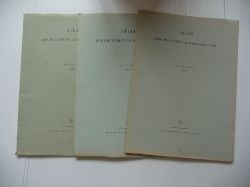 Otremba, Dr.E. (Hrsg.)  Atlas Der Deutschen Agrarlandschaft. Lieferung 1-3 (ohne die 1971 erschienene 4.Lieferung) (3 BCHER) 