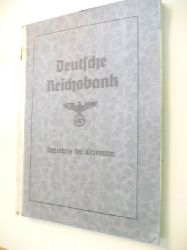Deutsche Reichsbank (Hg.)  Deutsche Reichsbank - Verzeichnis der Girokonten - Abgeschlossen am 31. Mrz 1940 