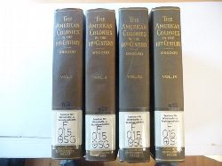 Osgood, H.L.  The American Colonies in the Eighteenth Century (Volume 1 to 4) (4 BCHER) 