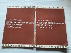 Michlek, Jn  Sd- und westbhmische Funde in Wien. Tafelband und Katalogband. (2 BCHER) 