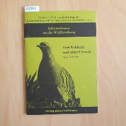 Kalchreuter, Heribert  Vom Rebhuhn und seiner Umwelt : e. berblick ber neue Erkenntnisse 