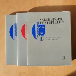 Gisela Prossnitz ; Robert Kriechbaumer  Die Salzburger Festspiele (2 BNDE): 1945 - 1960 ; inklusive CD-ROM mit den Programmen von 1945 bis 1959 