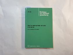 Bullinger, Martin  Das Verursacherprinzip und seine Instrumente : eine interdisziplinre Untersuchung 