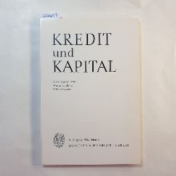 Ehrlicher, Werner; Helmut Lipfert  Kredit und Kapital - 9. Jahrgang 1976 [Heft 3] 
