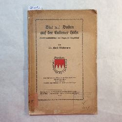 Wiedemann, Ernst A.  Blut und Boden auf der Eubener Hhe : (Familiengeschichtliches aus Bayreuths Umgebg) / Jg. 1937, H. 3 
