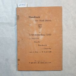   Heimatbuch der Stadt Bren zur Leistungsschau 1949 von Industrie, Handel, Handwerk und Gewerbe. vom 1. Mai - 8. Mai 1949 