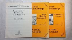 S. Gusztav Szeredi / Maria Vermes (Hrsg.)  300 ev hegedmuzsikaja - 300 Jahre Violinmusik - 300 Years of Violin Music. (3 Hefte): Korai klasszika - Frhklassik + Preklasszika/ Vorklassik. 