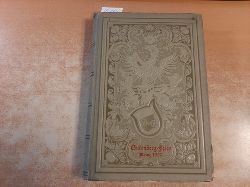 Bockenheimer, K.G. (Hrsg.)  Gutenberg-Feier in Mainz 1900 - Festschrift Im Auftrage Der Festleitung. 