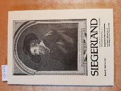 Alfred Lck u.a.  Siegerland - Bltter des Siegerlnder Heimatvereins. Sonderheft: Peter Paul Rubens (Band 53 / Heft 3-4 1976) 