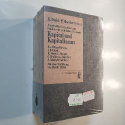 Karl Diehl ; Paul Mombert (Hrsg.)  Ausgewhlte Lesestcke zum Studium der politischen konomie: Kapital und Kapitalismus + Vom Gelde + Wirtschaftskrisen (3 BNDE) 