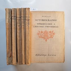 MICHELET Jules  Oeuvres de Michelet, en six volumes (6 Bnde) 