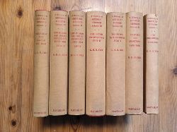 Cole, G. D. H.  A History of Socialist Thought (5 Volumes in seven Books) (7 BCHER) 