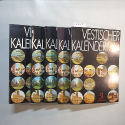 Heimatgebiet Vest Recklinghausen im Westflischen Heimatbund (Hrsg.)  Vestischer Kalender. Konvolut 1990 bis 1999 (10 BCHER/ 61. Jahrgang bis 70. Jahrgang) 