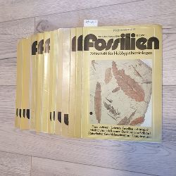   Fossilien-Zeitschrift fr Hobbypalontologen - 1986-2000 Konvolut (20 Hefte) 