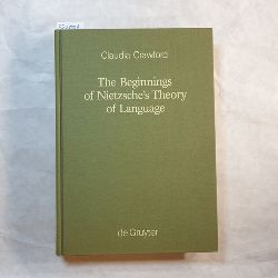 Claudia Crawford  The beginnings of Nietzsche
