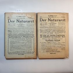 Fr. Schnenberger ; Oskar Mummert  Der Naturarzt (24 Hefte). 44 u. 45 Jahrgang / 1916 u. 1917 
