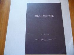 Metzel, Olaf  Olaf Metzel - Ausstellungskatalog Produzentengalerie Hamburg, 26.1.-10.3.1990 