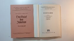 Dibelius, Martin  Der Brief des Jakobus, Mit einem Ergnzungsheft. 