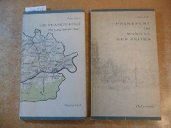 Franz Lerner  Die Frankfurter - eine soziographische Studie + Frankfurt im Wandel der Zeiten (2 BCHER) 