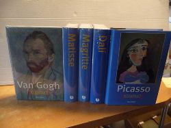 Vincent van Gogh  Van Gogh kompakt + Matisse kompakt + Magritte kompakt + Dali kompakt + Picasso kompakt (5 BCHER) 