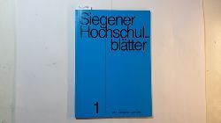 Diverse  Siegener Hochschulbltter. (H. 1, Jg. 6/1983) 