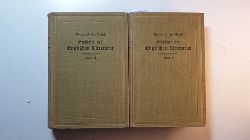 Brink, Bernhard ten  Geschichte der englischen Litteratur (2 BNDE) Bd. 1., Bis zu Wiclife Auftreten+Bd. 2., Bid zur Reformation 
