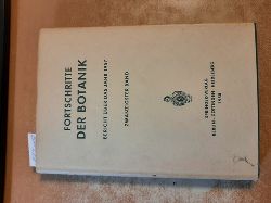 Erwin Bnning ; Otto Renner  Fortschritte der Botanik. 20. Band. Bericht ber das Jahr 1957 