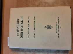 Erwin Bnning ; Otto Renner  Fortschritte der Botanik. 23. Band. Bericht ber das Jahr 1960 