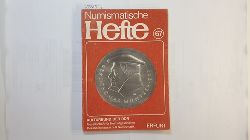 Kulturbund der DDR (Hrsg.)  Numismatische Hefte 67. Begleitheft zur IX. Bezirksmnzausstellung 1989 