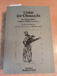 Claudia Honegger u. Bettina Heintz [Hrsg.]  Listen der Ohnmacht : zur Sozialgeschichte weibl. Widerstandsformen 