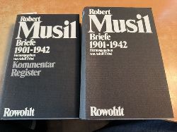 Musil, Robert  Briefe 1901 - 1942 + Briefe 1901 - 1942, Kommentar, Register (2 BCHER) 