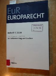 Schwarze, Jrgen [Hrsg.]  Der Reformvertrag von Lissabon 