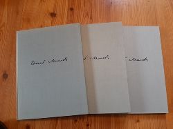 Arve Moen  Edvard Munch - Der Knstler und die Frauen - Ein Bildwerk + Seine Zeit und sein Milieu. Ein Bildwerk + Tier und Landschaft. Ein Bildwerk (3 BCHER) 