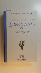 Colin, Jean-Paul  Dictionnaire des difficults du franais 