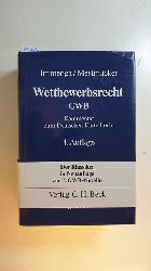 Bach, Albrecht ; Immenga, Ulrich [Hrsg.]  Wettbewerbsrecht Teil: Bd. 2., GWB : Kommentar zum deutschen Kartellrecht 