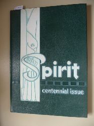Diverse  Spirit - 1854 -  1954 centennial issue : to the monks of St. Meinrad Archabbey who for 100 years have devoted their lives to the formation of zealous priests the students of St. Meinrad Seminary dedicate the  centennial Edition of the Spirit 