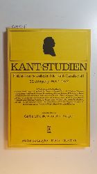 Funke, Gerhard und Joachim Kopper  Kant-Studien. Philosophische Zeitschrift der Kant-Gesellschaft 63. Jahrgang, Heft 1, 1972 