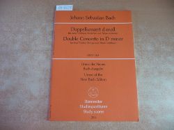 Johann Sebastian Bach, Dietrich Kilian (Hrsg.)  Doppelkonzert fr zwei Violinen, Streicher und Basso continuo d-Moll BWV 1043. (TP 284) 