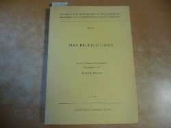 Bruch, Max - Kmper, Dietrich (Hrsg.)  Max Bruch-Studien. zum 50. Todestag des Komponisten (Beitrge zur rheinischen Musikgeschichte Heft 87) 