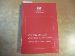 Lhning, Helga [Hrsg.]  Draeseke und Liszt 