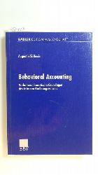 Smair, Augustin  Behavioral accounting : verhaltenstheoretische Grundlagen des internen Rechnungswesens 