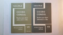 Block, Achim  2 Hefte: Cicero Consul - Reden aus dem Jahre 63 v. Chr., Cicero Consul - Reden aus dem Jahre 63 v. Chr./ Erluterungen, VII, Atrium Linguae Latinae, 
