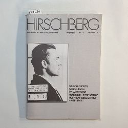   Hirschberg. Monatsschrift des Bundes Neudeutschland. Jahrgang 46, Nr. 11, November 1993. 