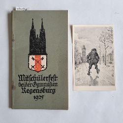   Mitschlerfest Beider Gymnasien 1925, Festbuch 