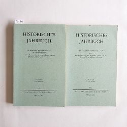Boehm, Laetitia u.a. (Hg.)  Historisches Jahrbuch - 103. Jahrgang (2 BNDE) 