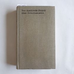 Langbein, Hermann  Der Auschwitz-Proze : eine Dokumentation, Band 2 