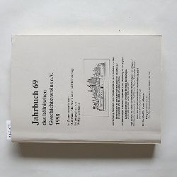 Schmitz, Wolfgang  Jahrbuch des Klnischen Geschichtsvereins e. V. Band 69 - 1998 